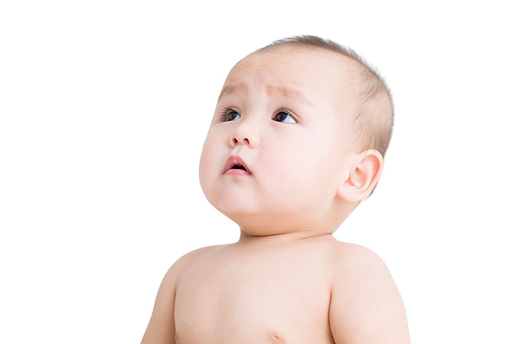 Cute Chinese baby boy-High-res stock photo for download
