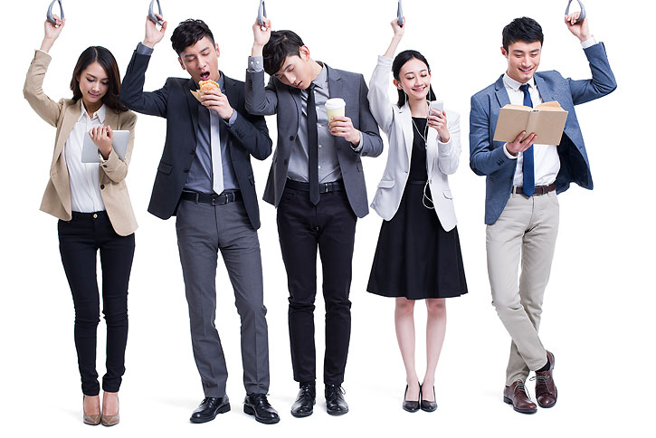 上班的年轻人