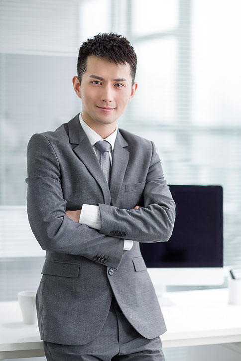 商务男士肖像