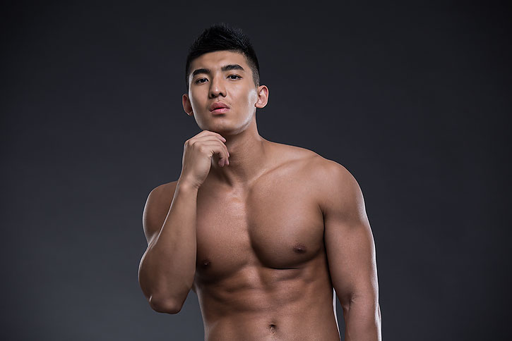 Asian Male Model Underwear Stock Photos - Free & Royalty-Free