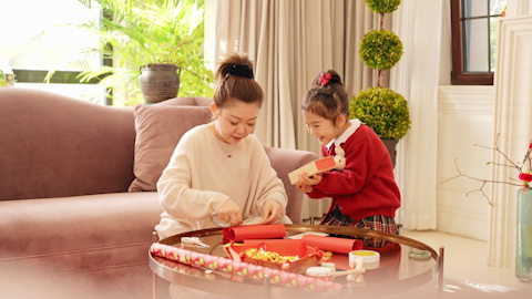 其乐融融迎新年