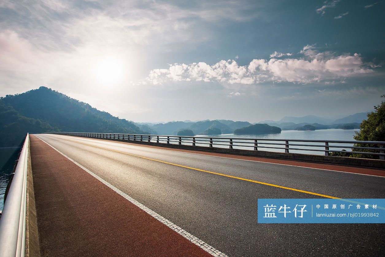 千岛湖公路美景