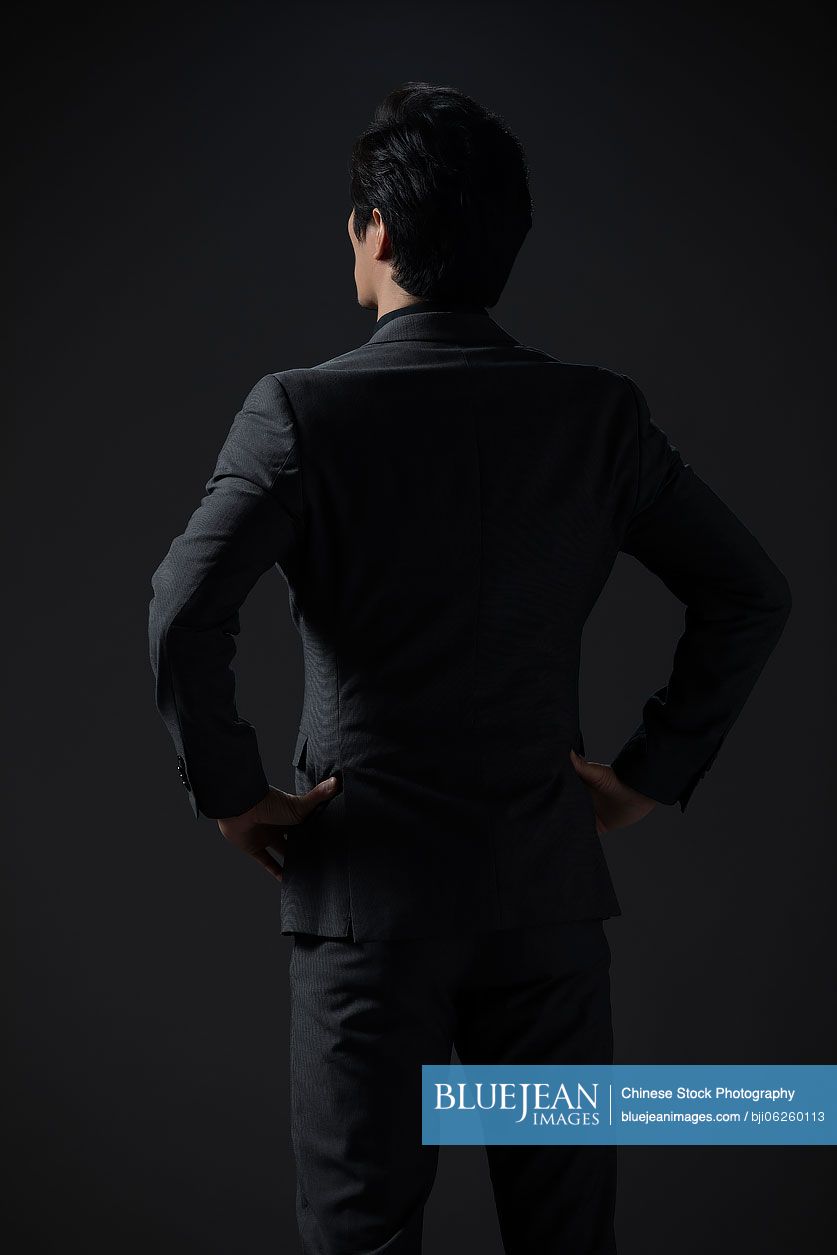 Successful Chinese businessman