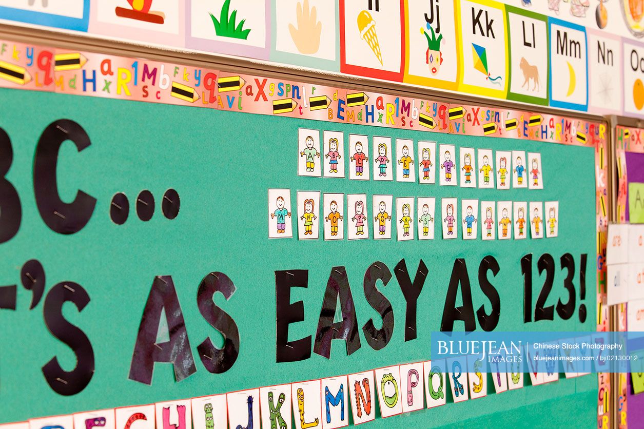 bulletin-board-in-classroom-high-res-stock-photo-for-download