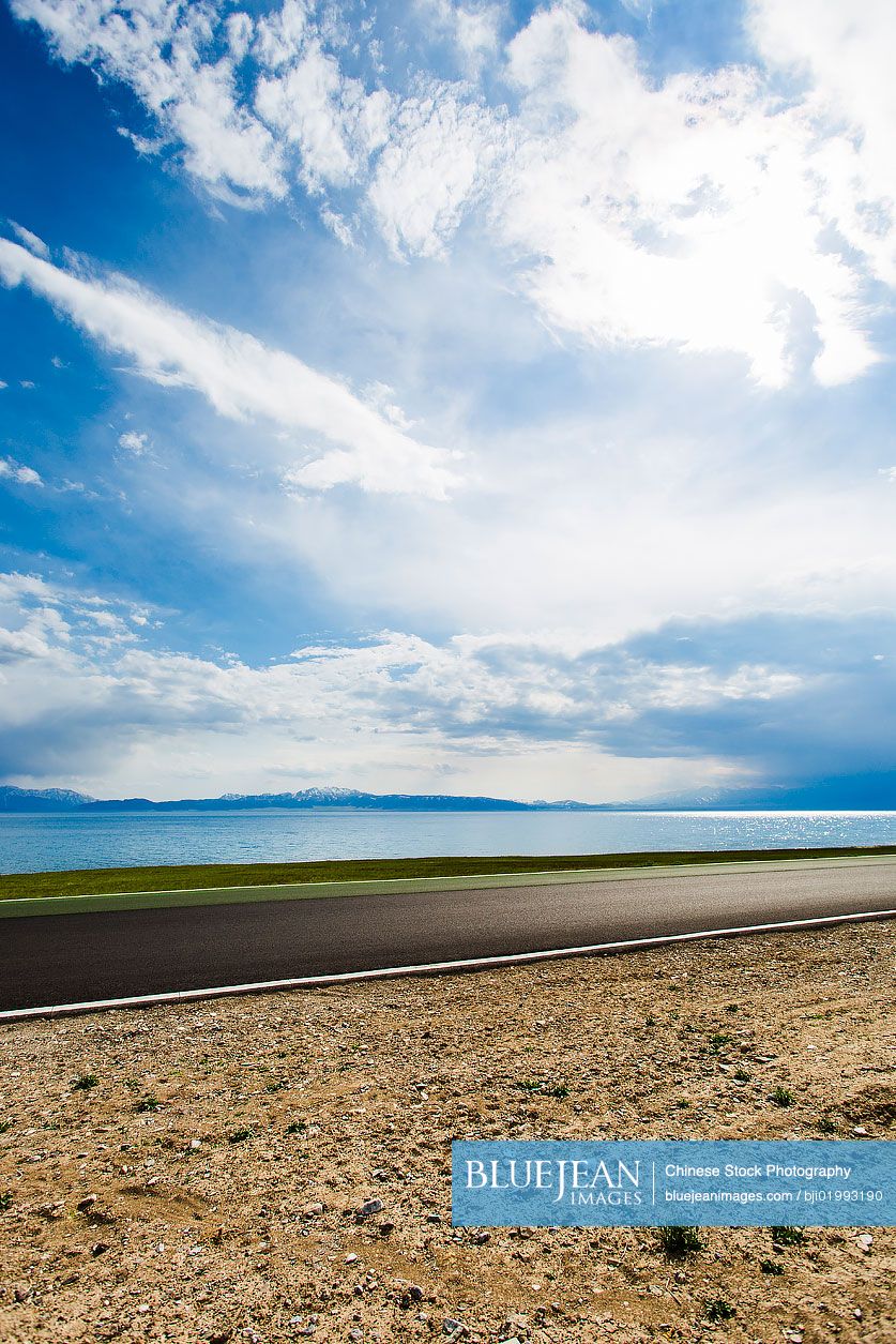 Highway in Xinjiang Province