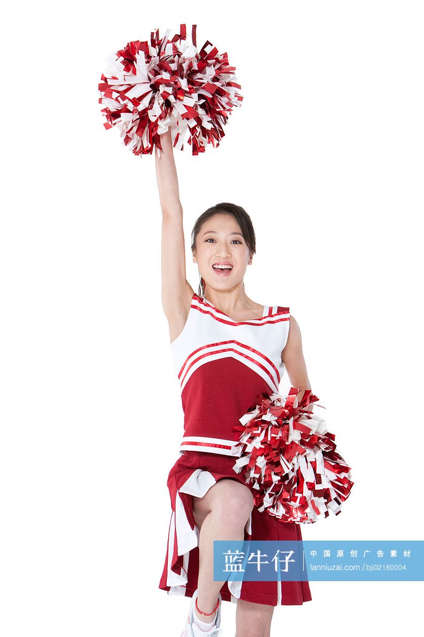 拉拉队员舞动
