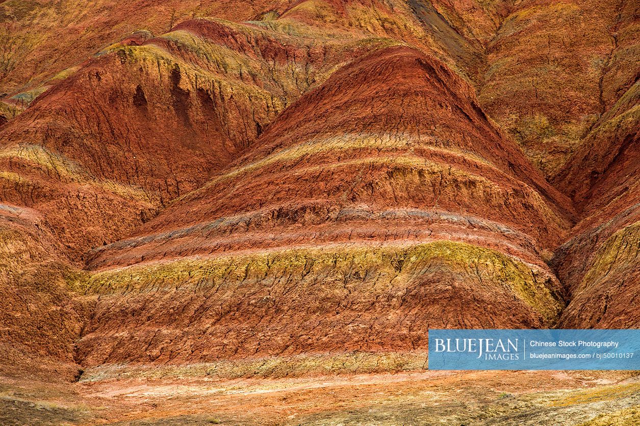 Danxia landform in Zhangye, China