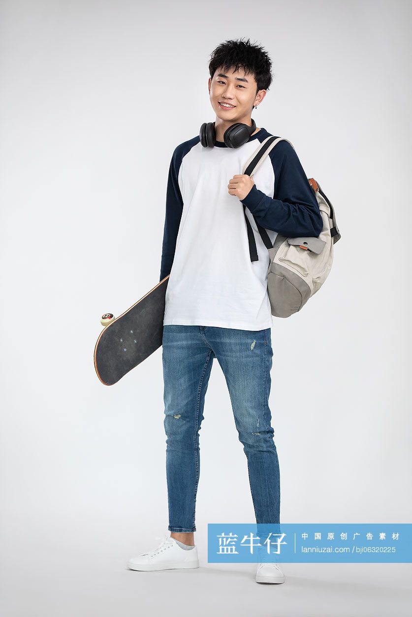 时尚的年轻男士