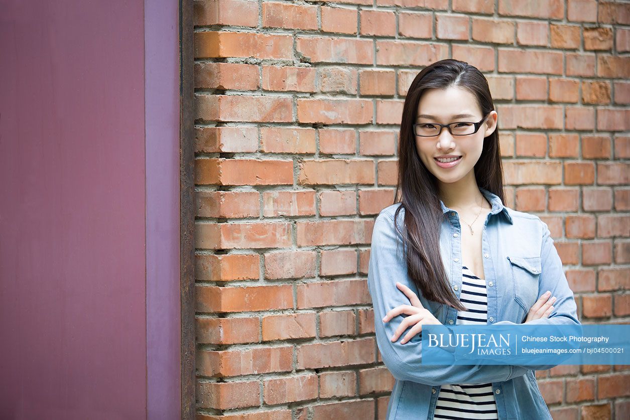 Portrait of young Chinese woman