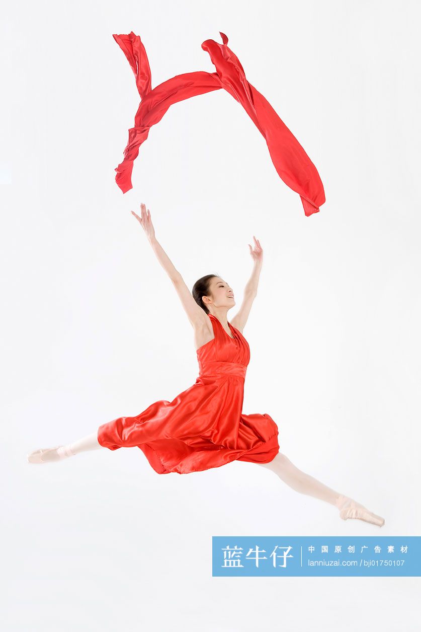 舞动红飘带