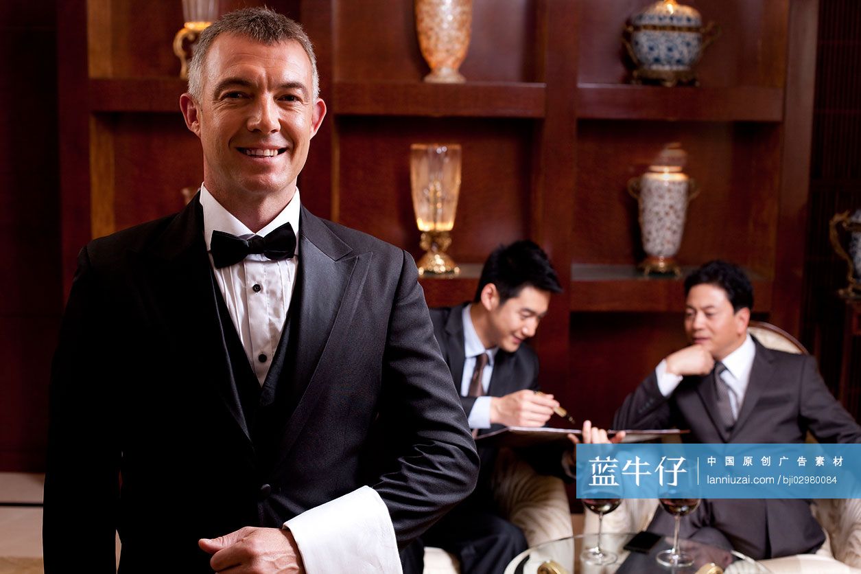 酒店内的商务客房服务