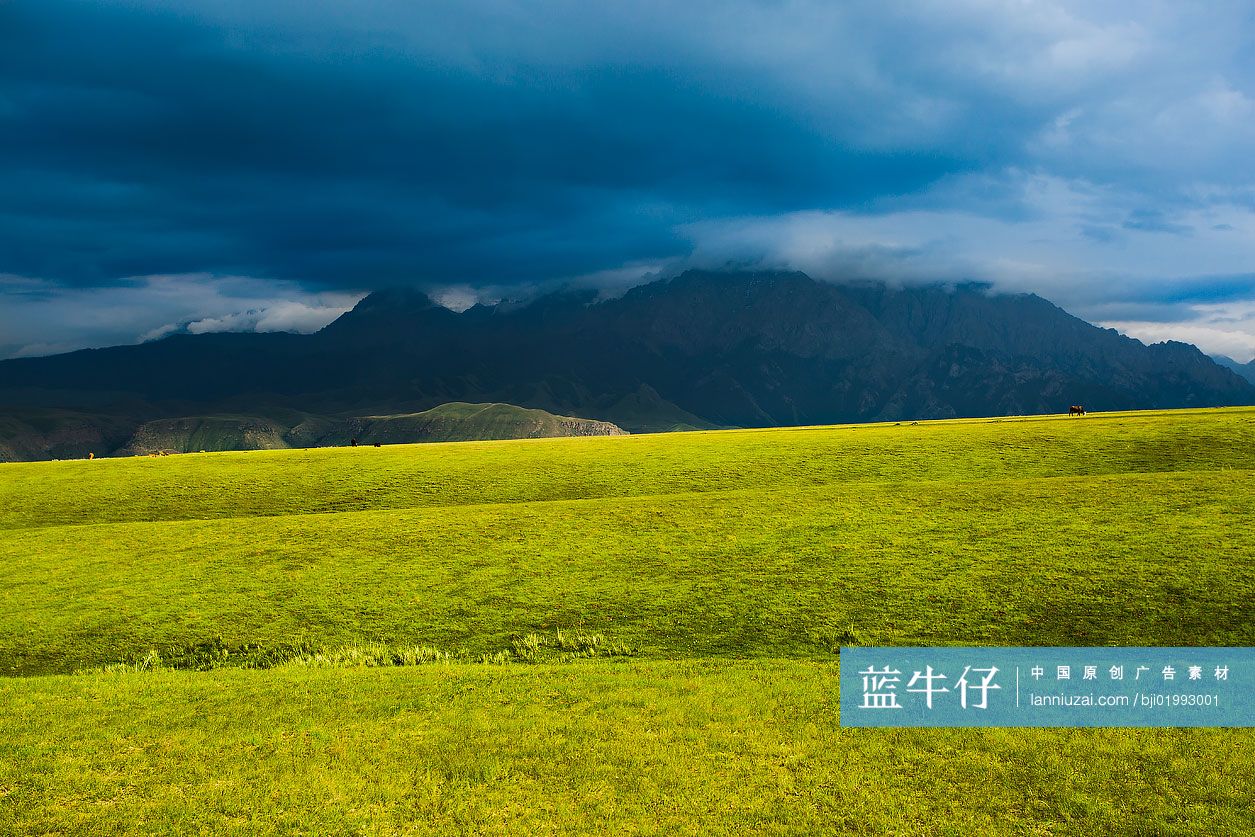 美丽的山景