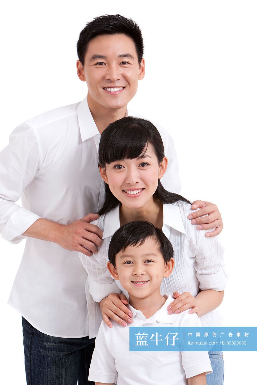 温馨的一家三口