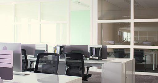 Empty office,4K
