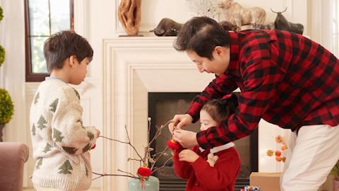 其乐融融迎新年