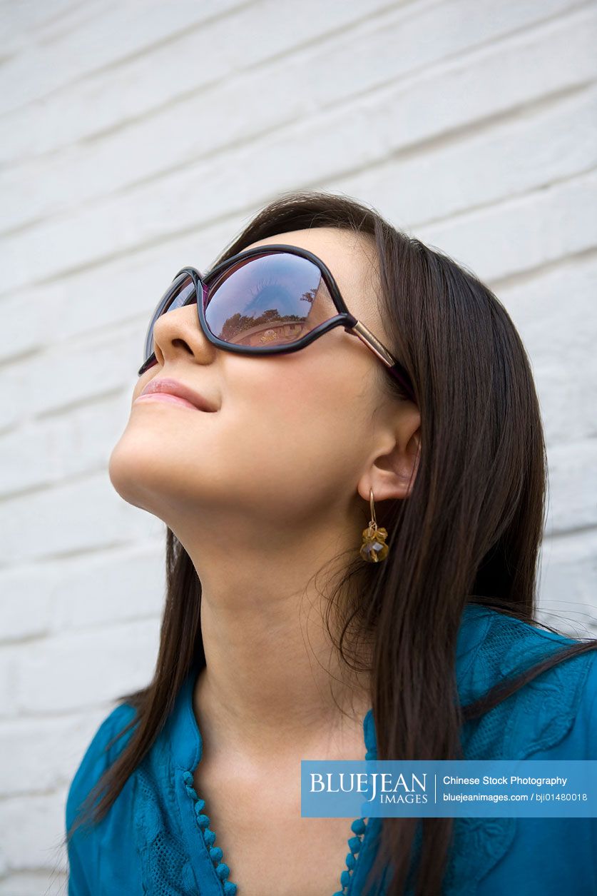 Portrait of a young Chinese woman