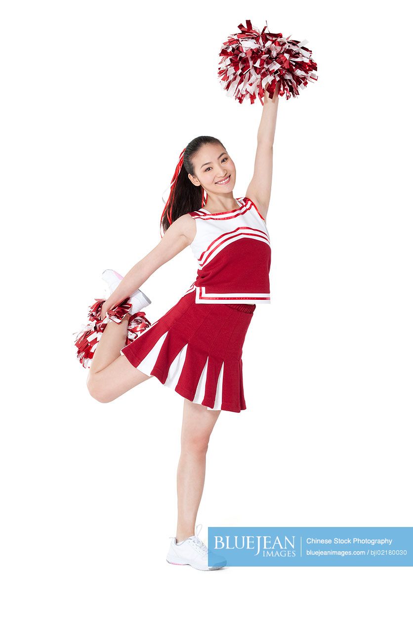 Cheerleader Pom Poms Stock Photo - Download Image Now