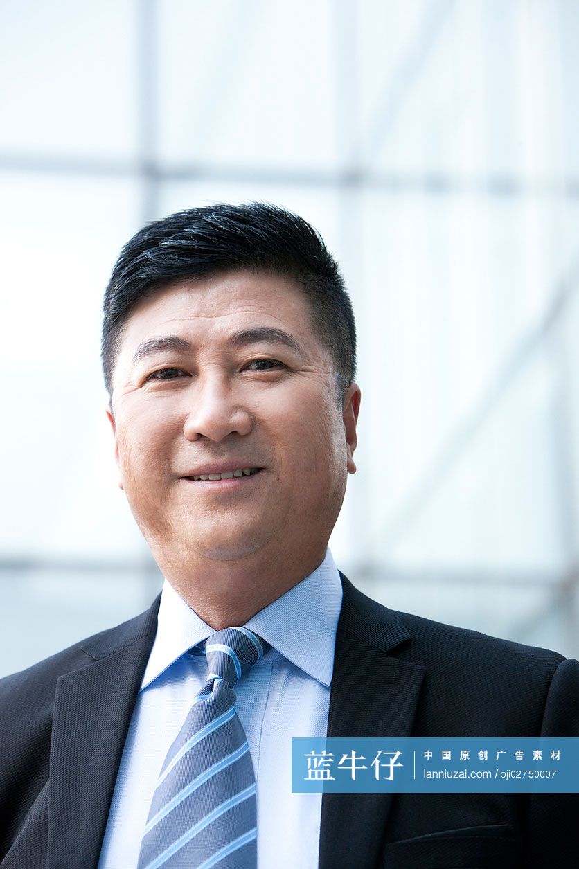 中年商务男士肖像