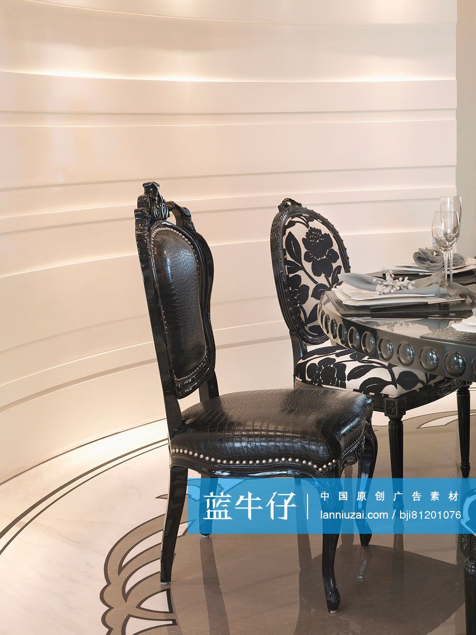 豪华的会客厅一角