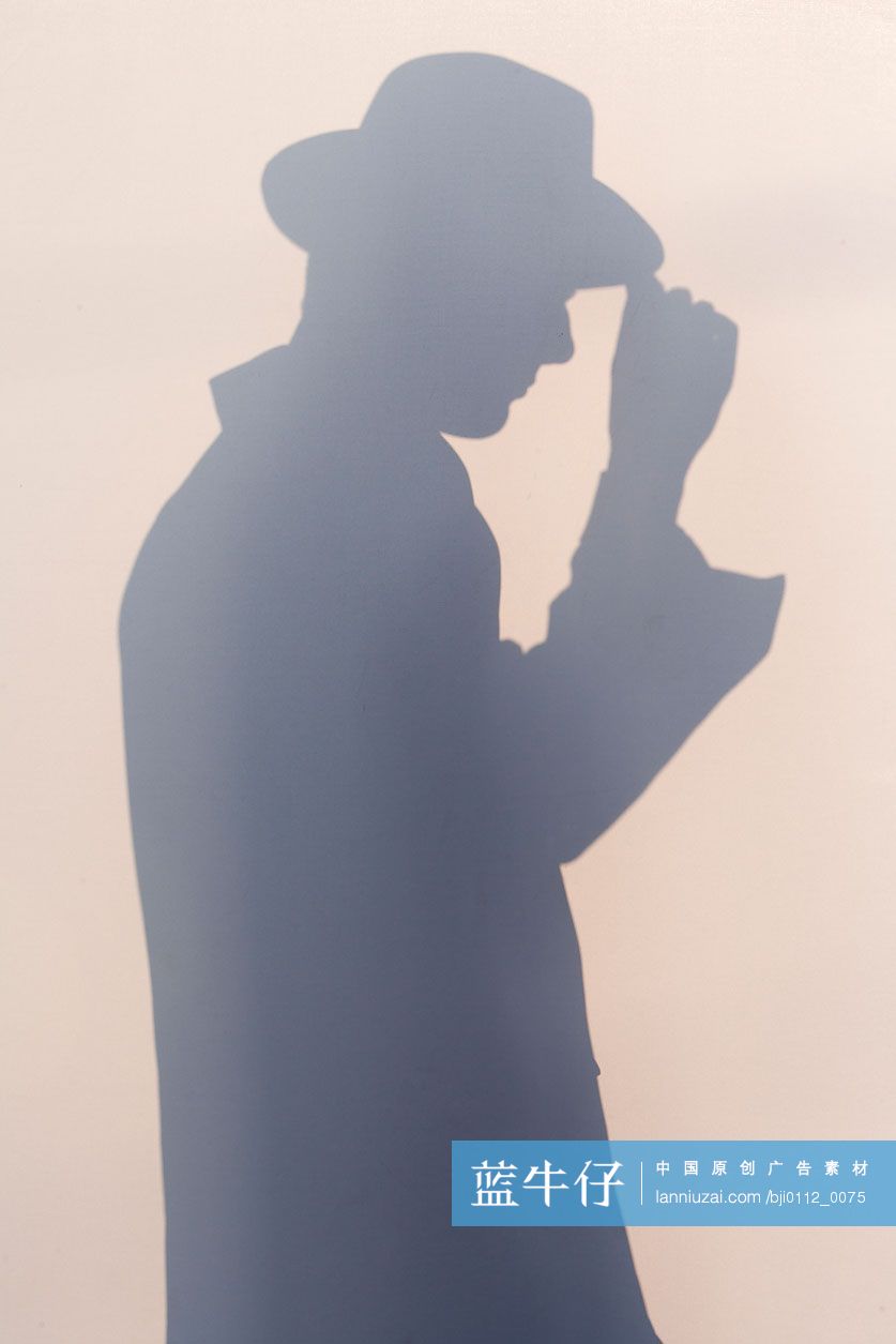 旧上海男人剪影