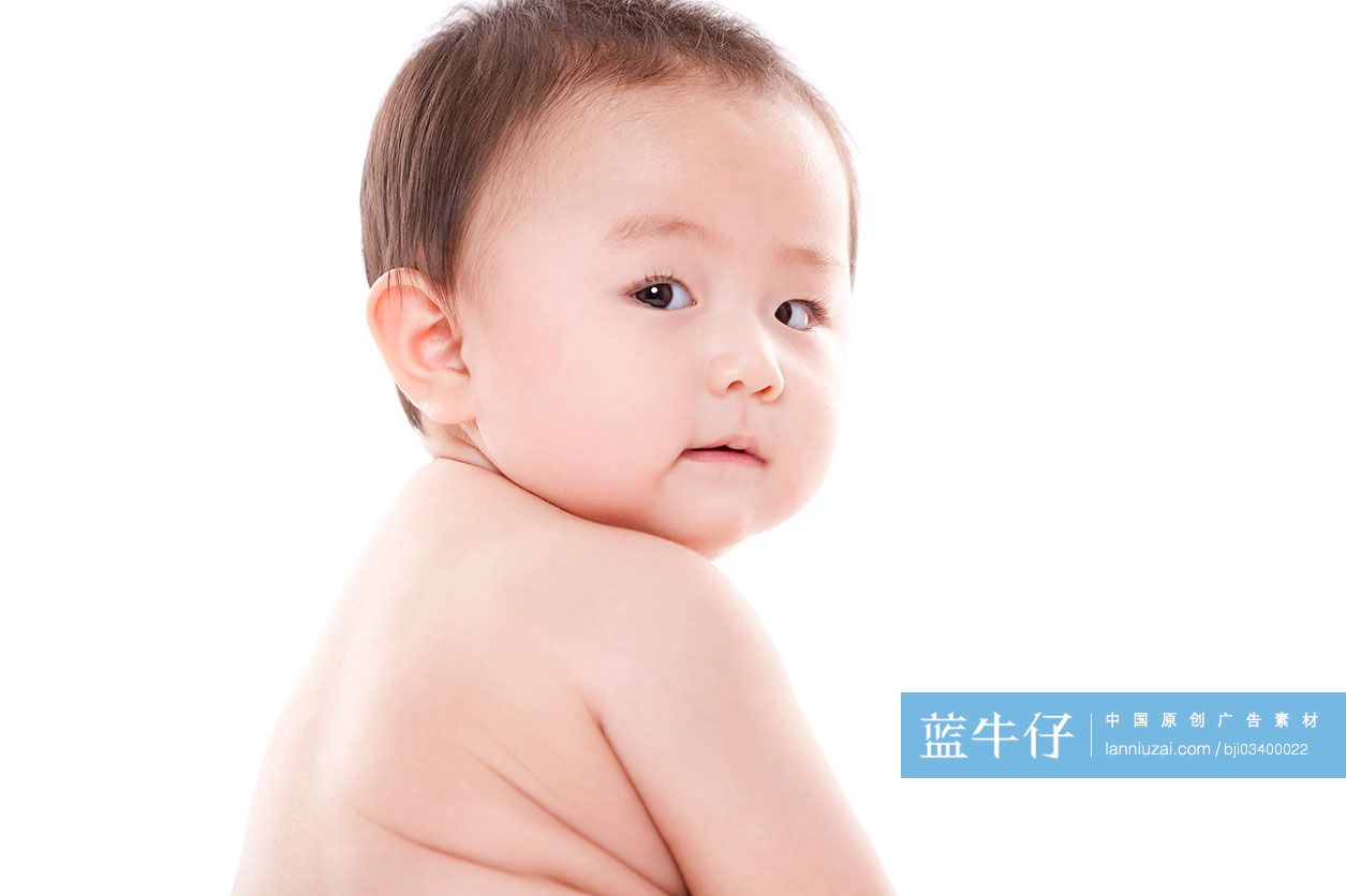 可爱的女婴-蓝牛仔影像-中国原创广告影像素材