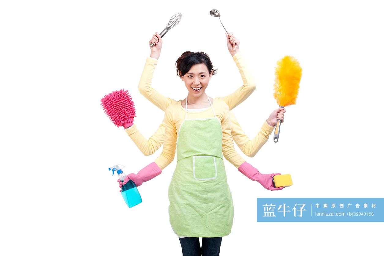 忙碌的家庭主妇