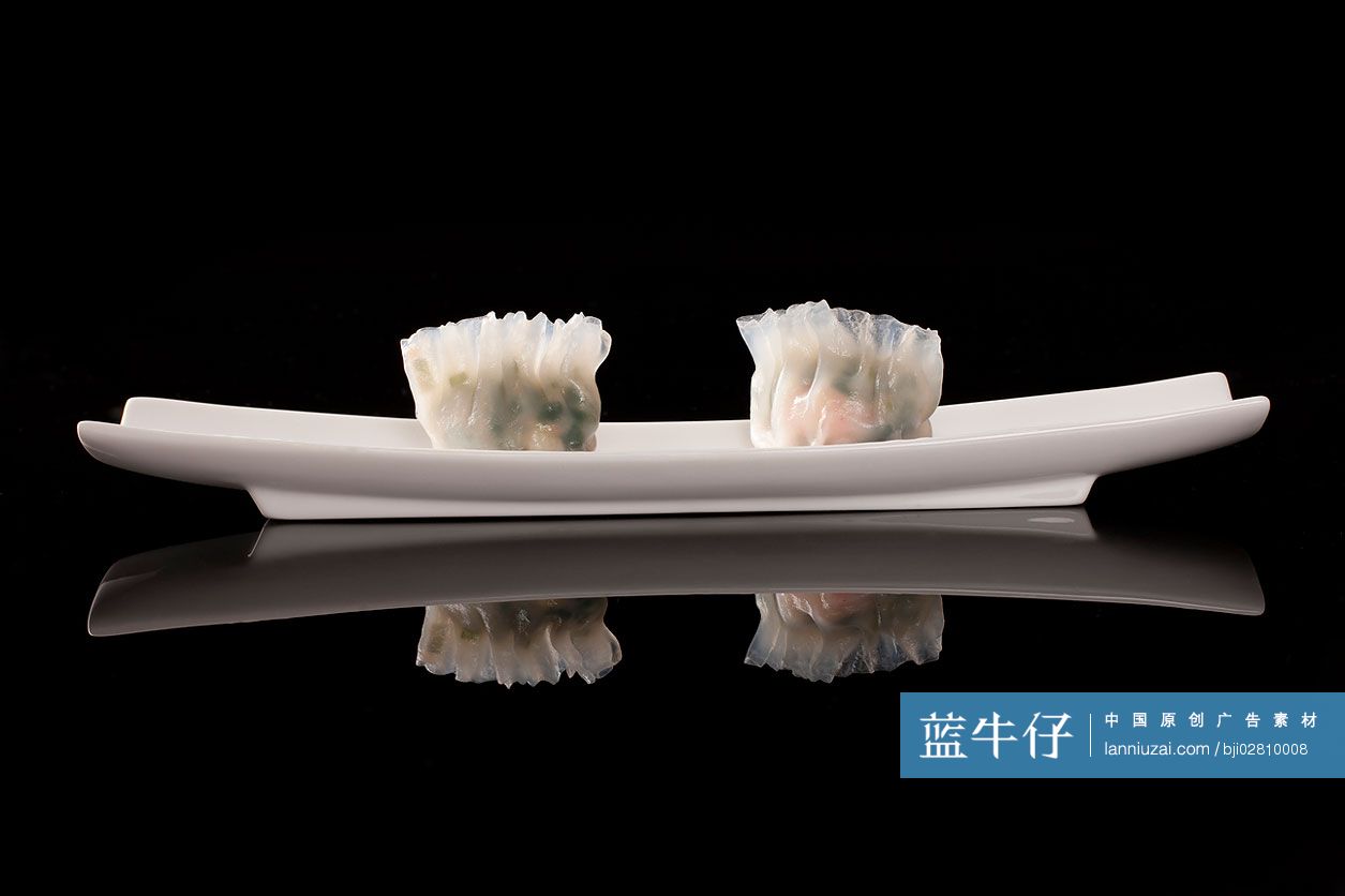 水晶饺特写