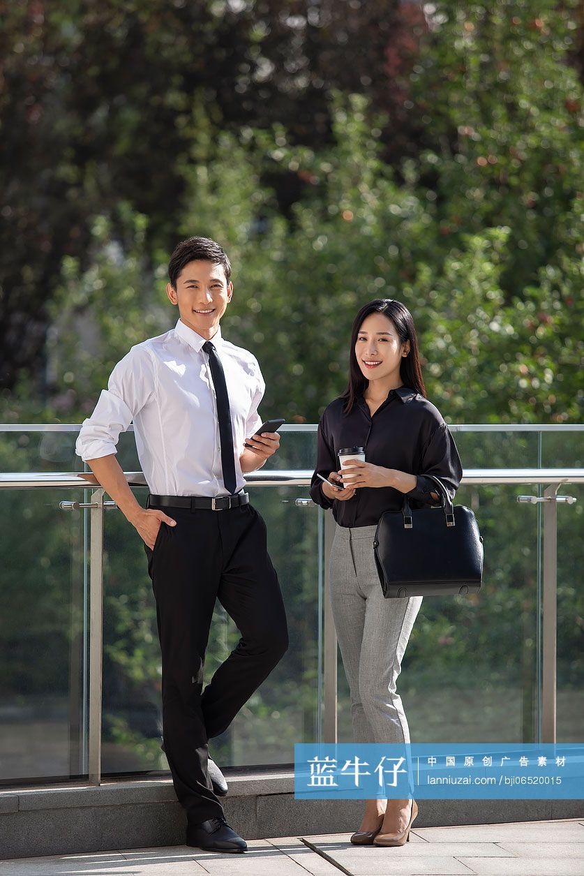 年轻商务人士肖像