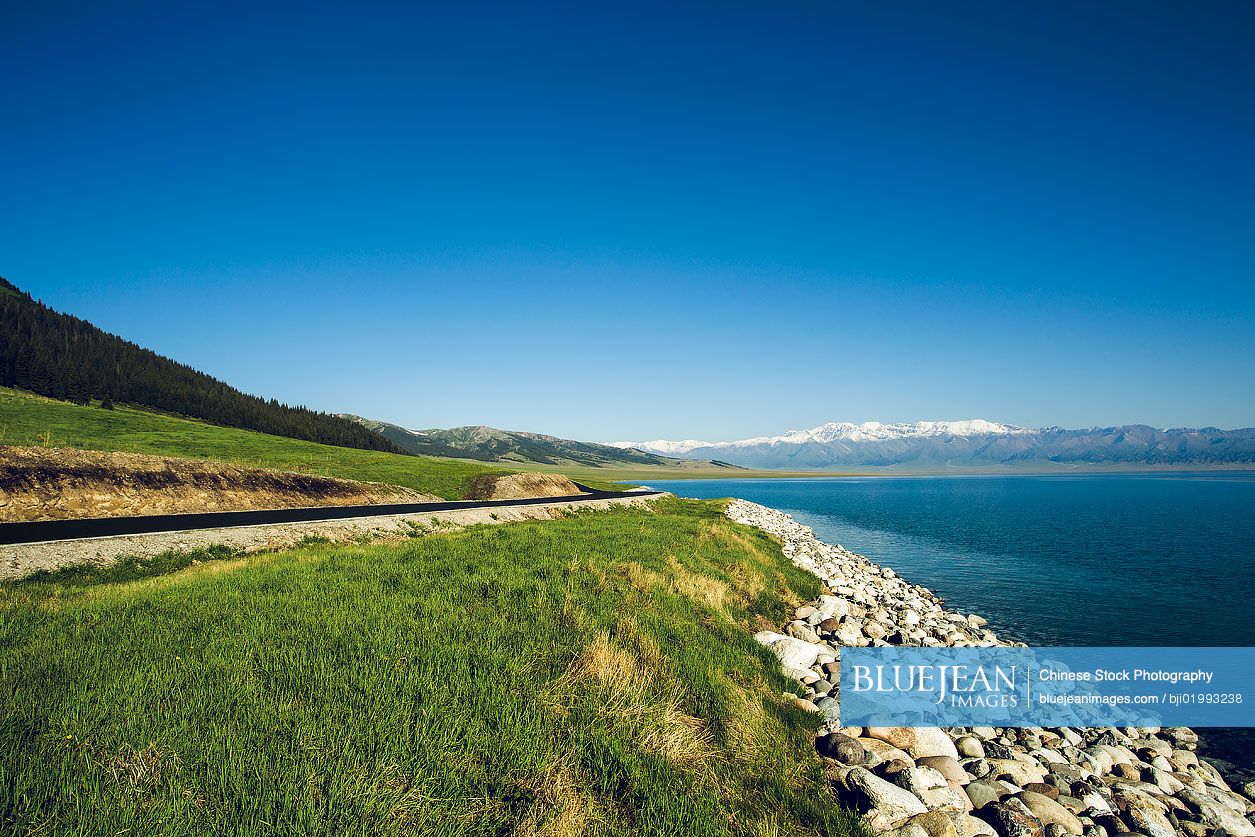 Highway in Xinjiang Province