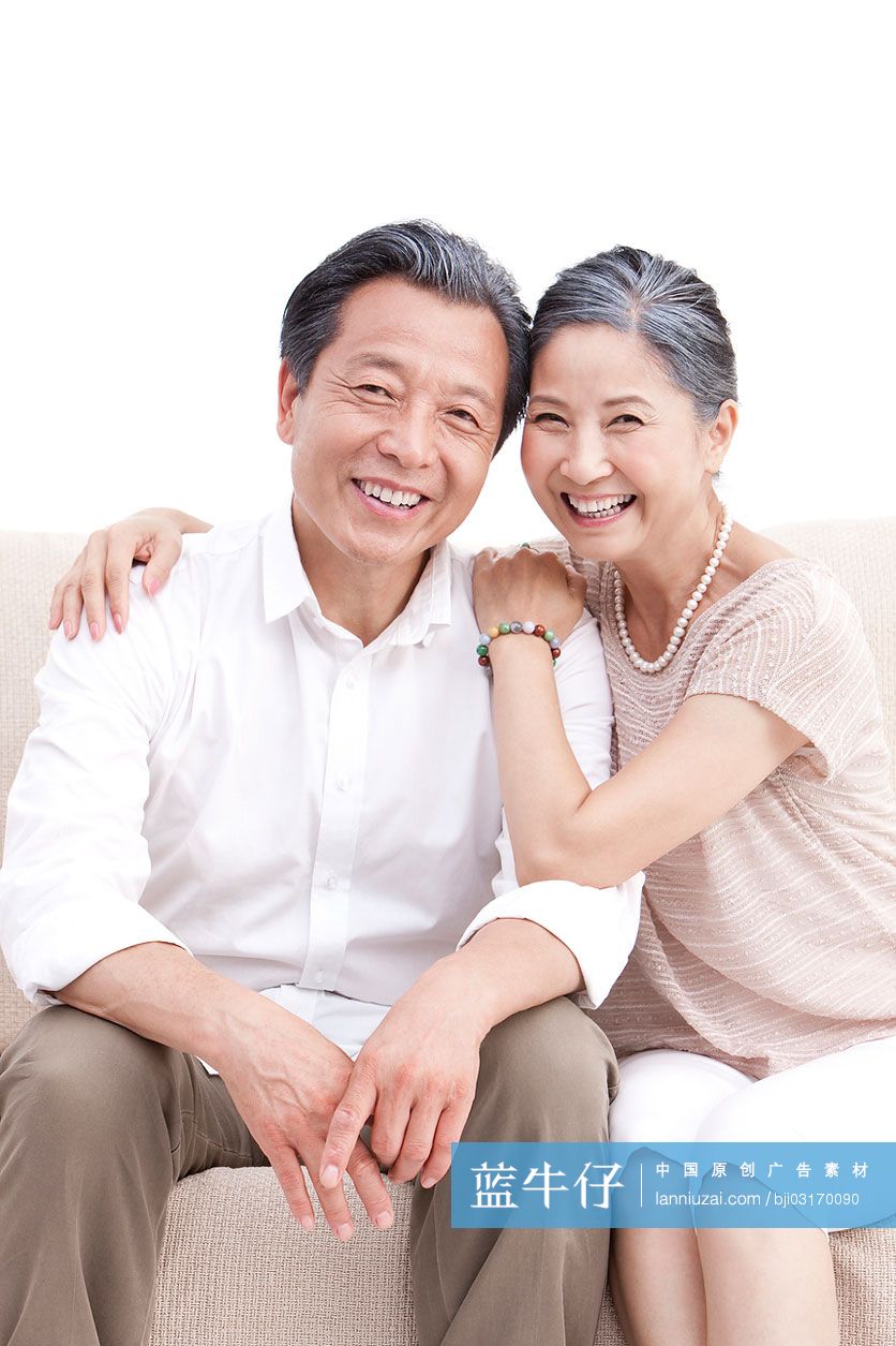 幸福的老年夫妻