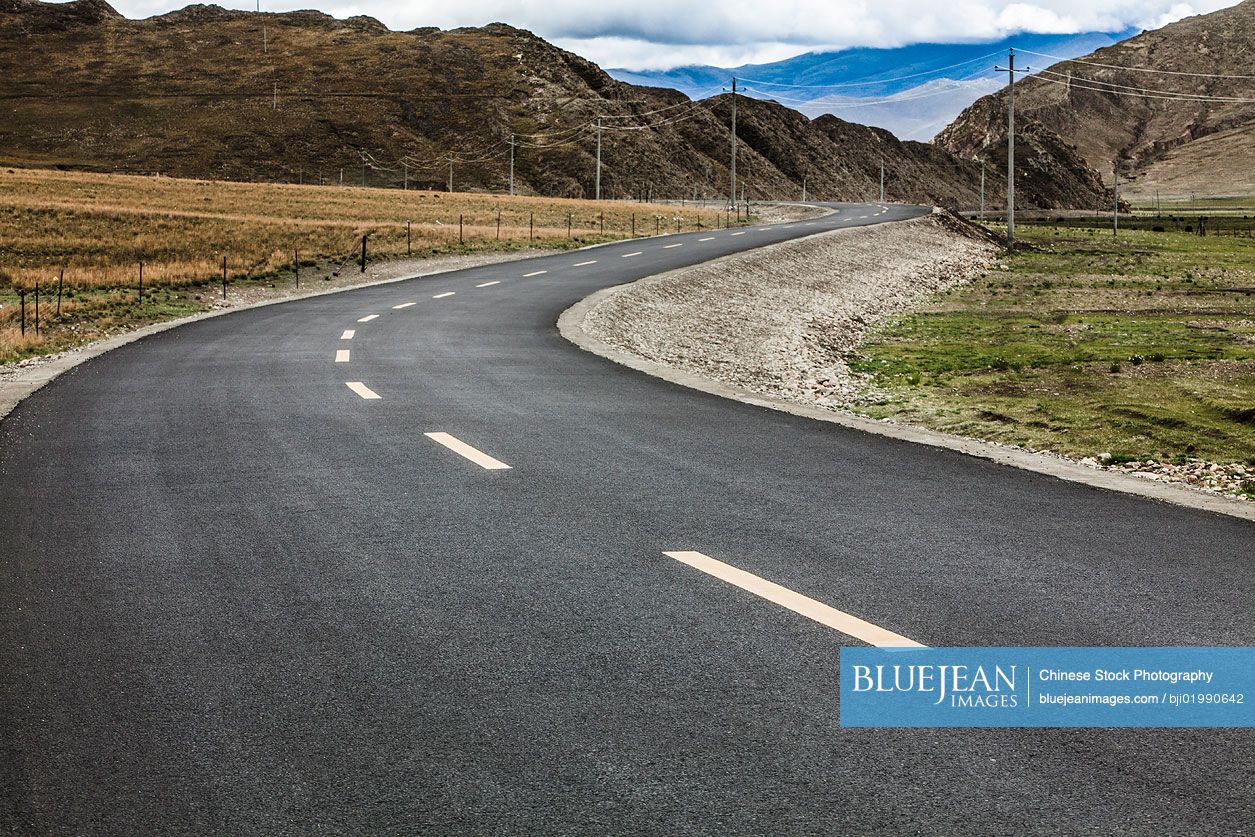 Road in Tibet, China