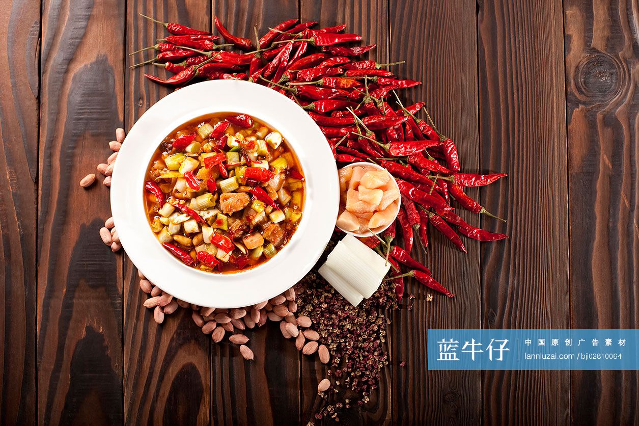 宫保鸡丁和食材