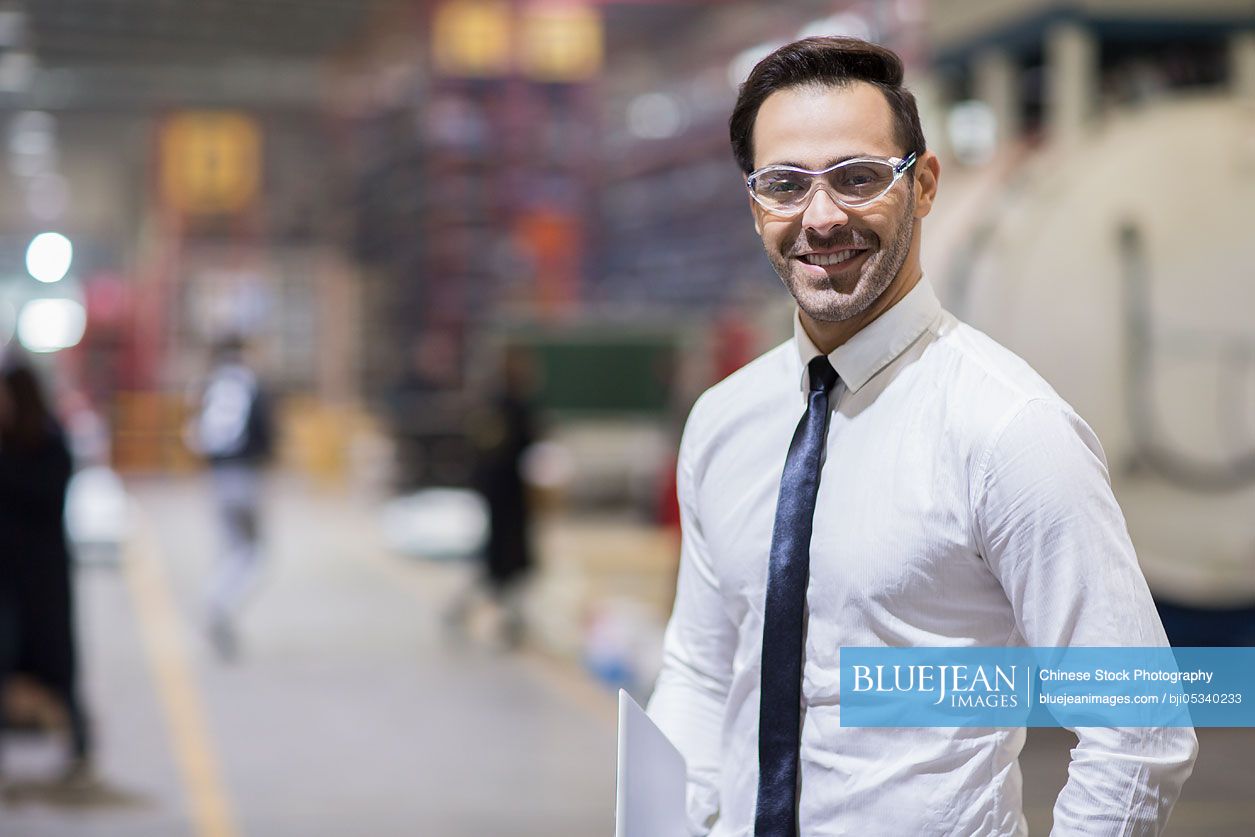 Portrait of confident businessman
