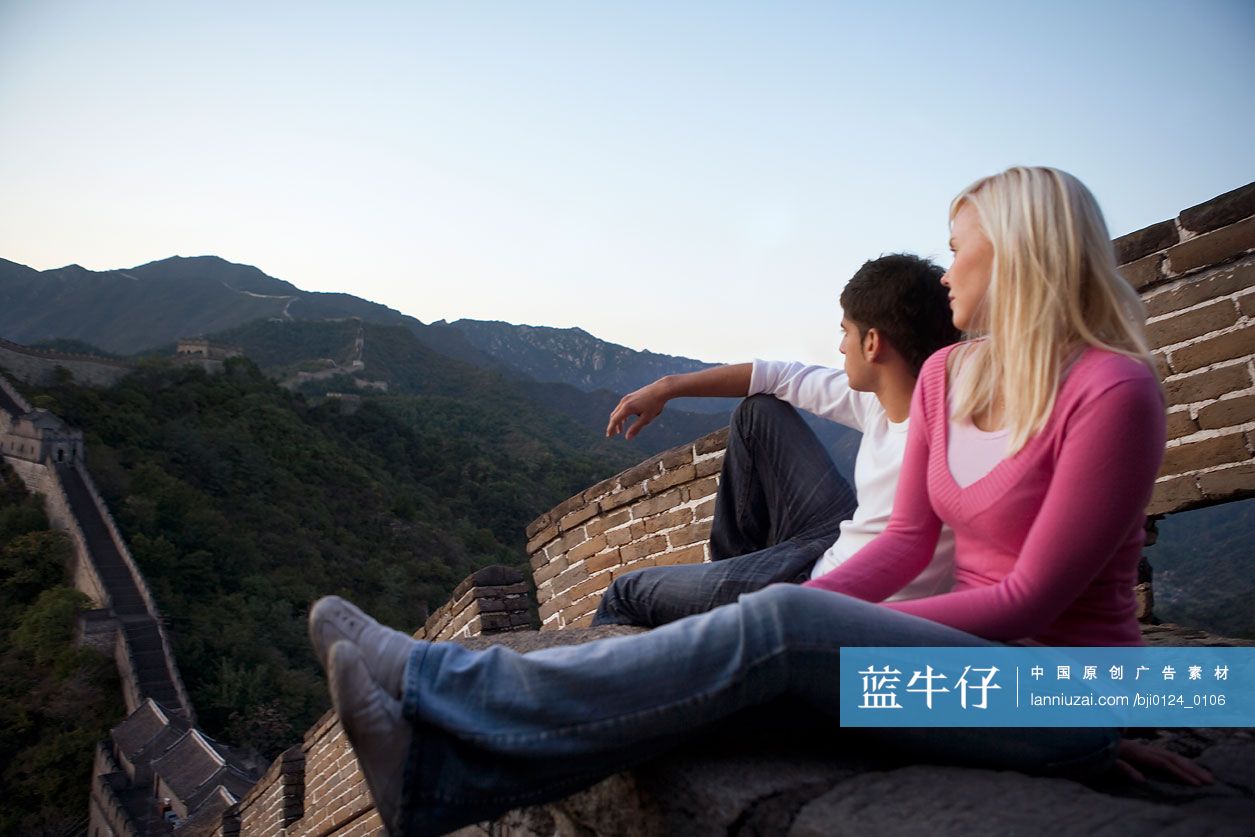 外国人在中国旅游