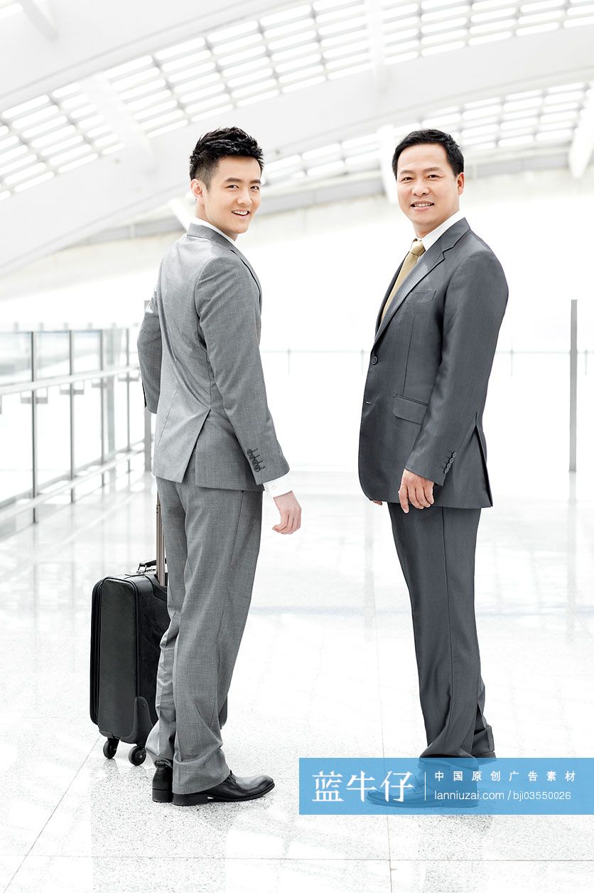 商务人士在机场