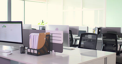 Empty office,4K