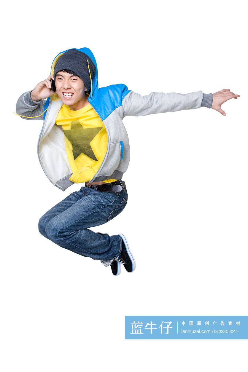 时尚Hip-hop青年男子