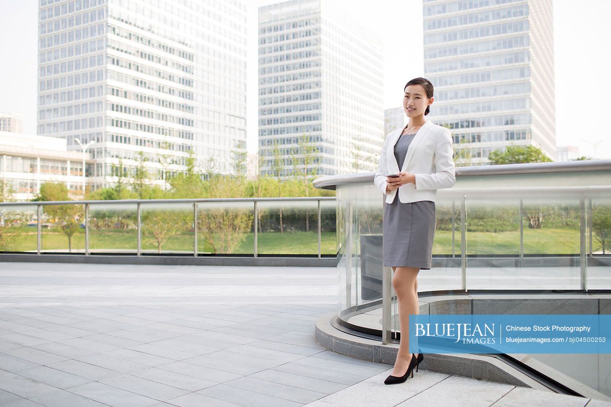 Portrait of Chinese businesswoman