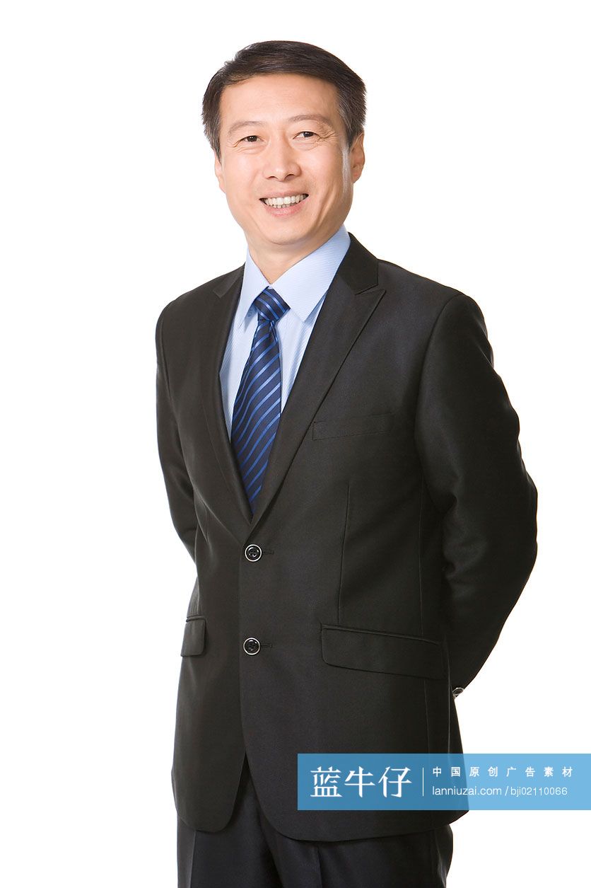 中年商务男士肖像