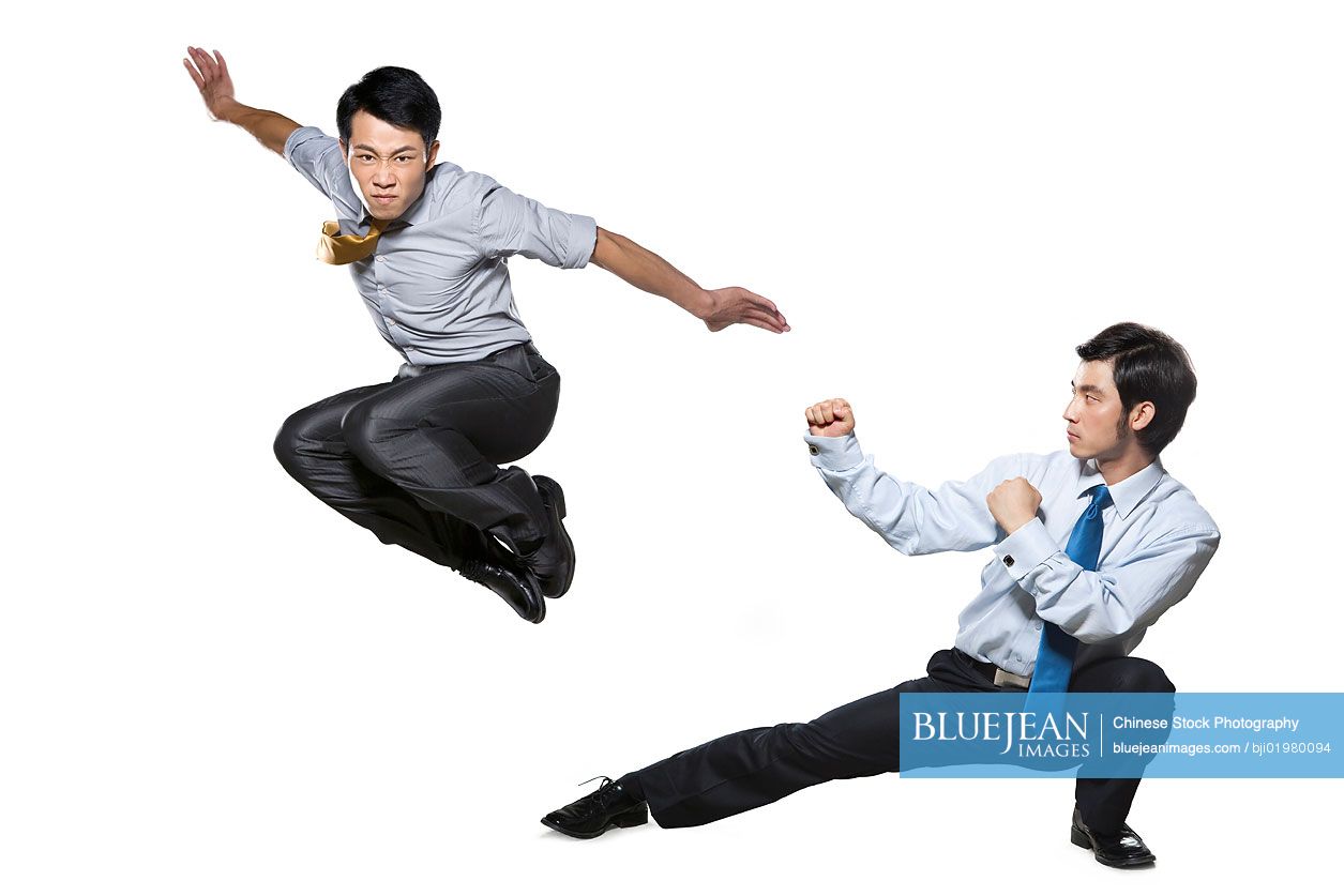 Chinese businessmen ready to fight