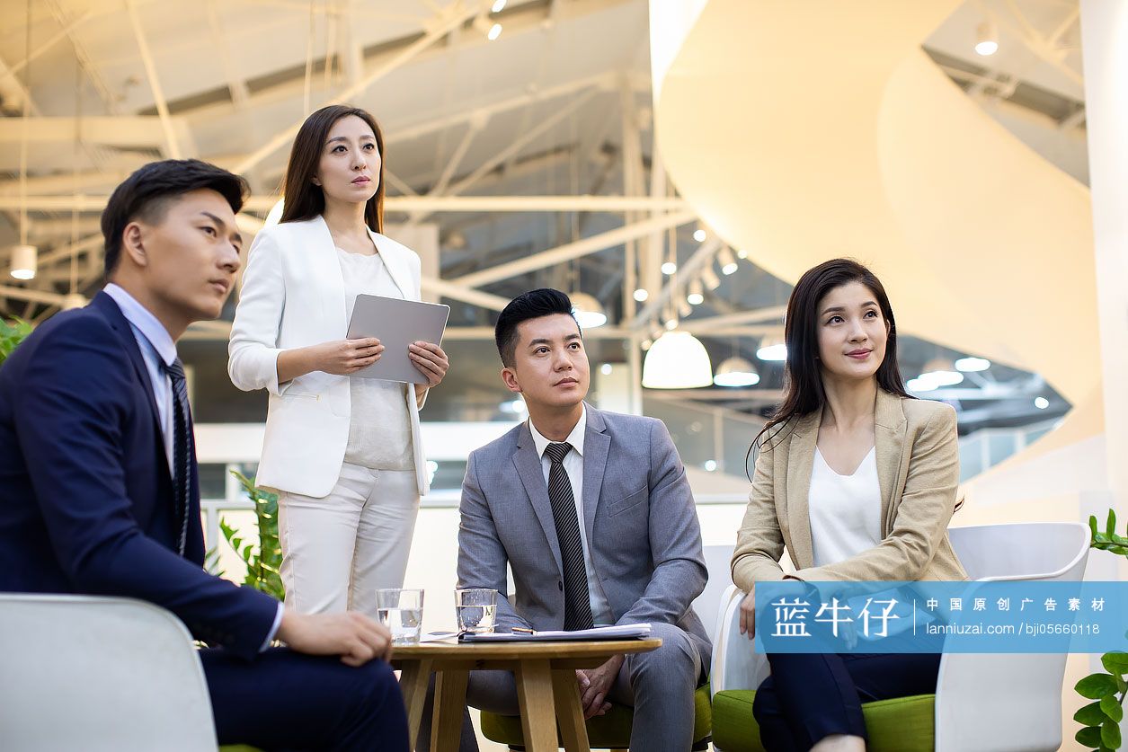 商务人士开会