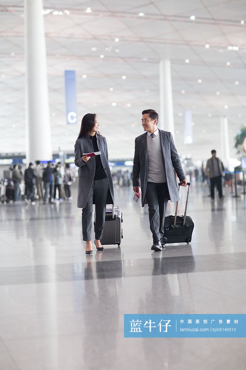 商务人士在机场