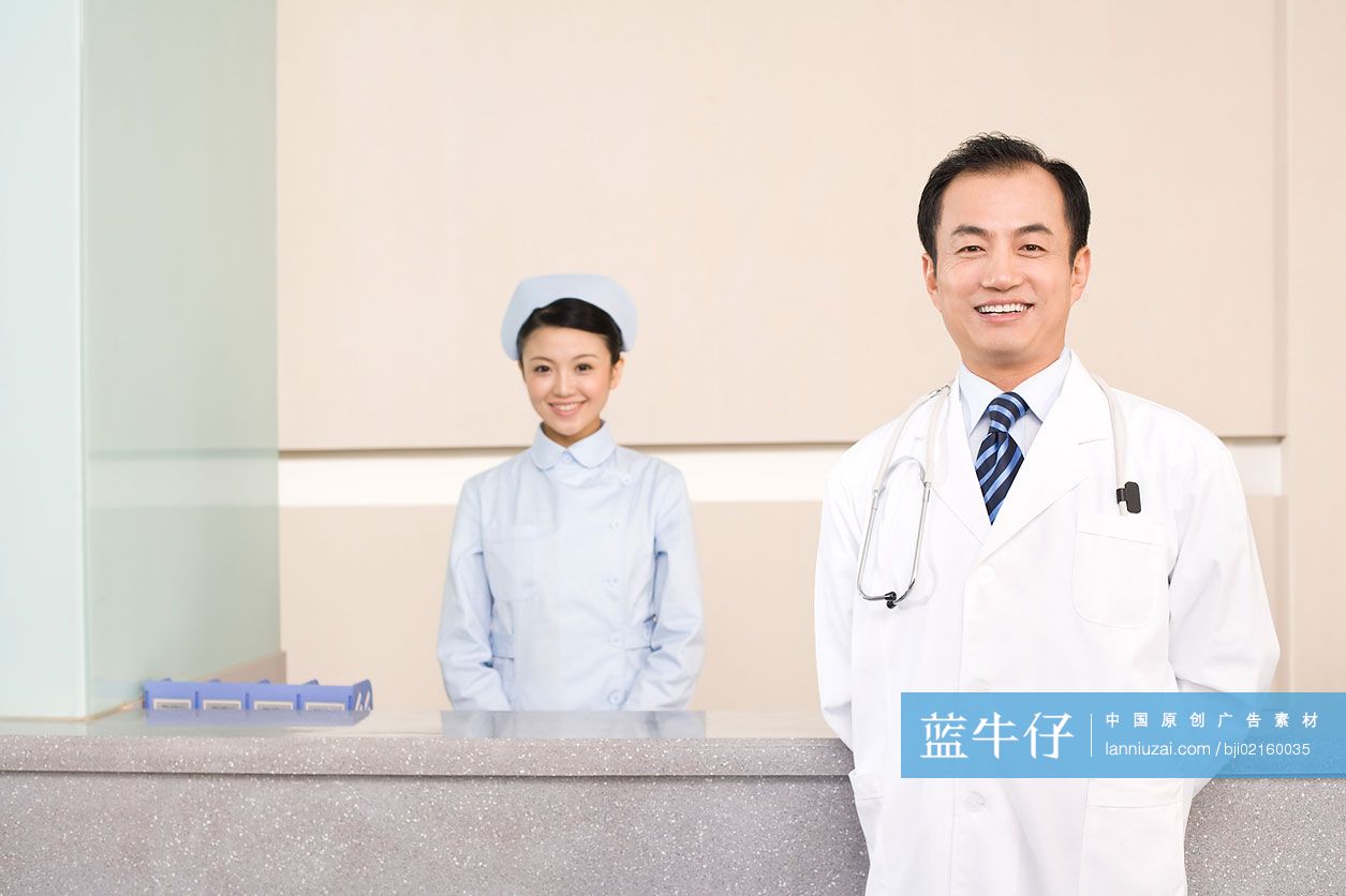 护士肖像-蓝牛仔影像-中国原创广告影像素材