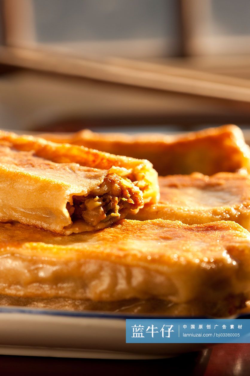 中国传统小吃褡裢火烧