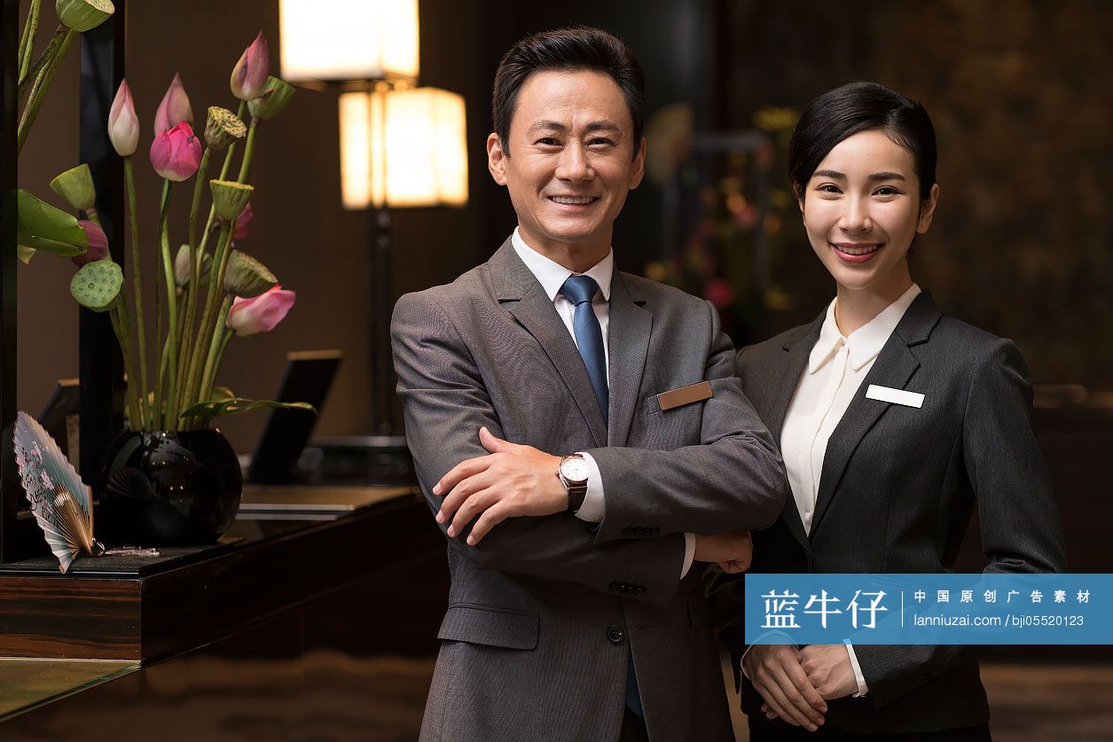 酒店服务人员肖像
