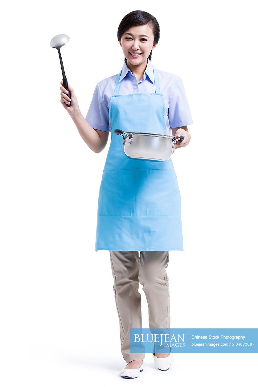 Chinese domestic servant cooking