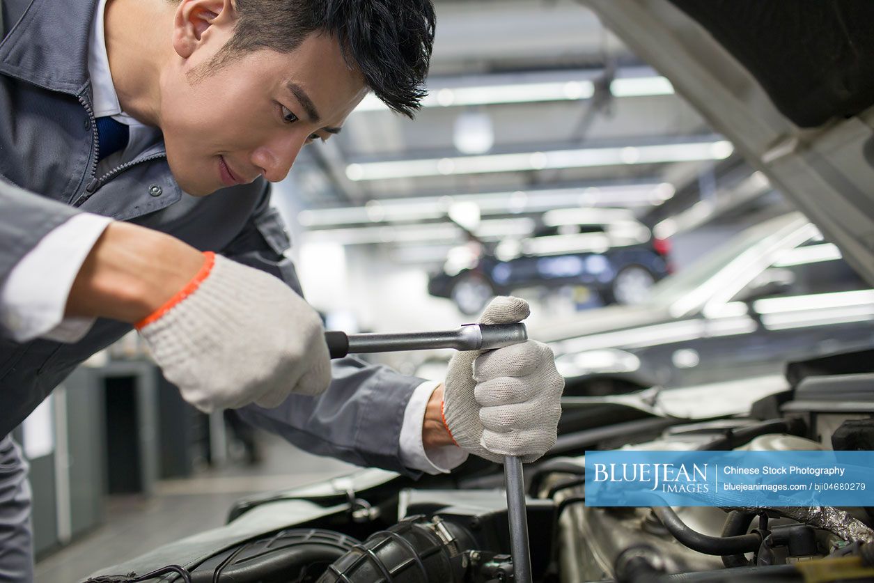 Chinese auto mechanic