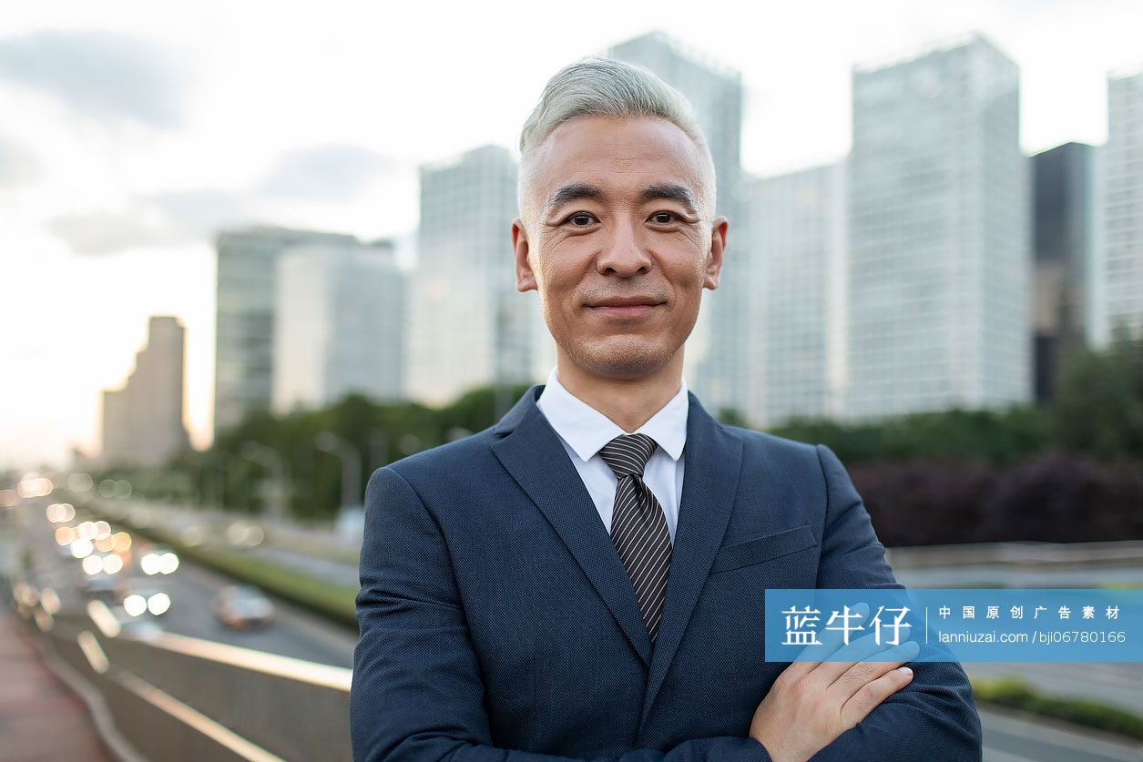 自信的商务人士肖像