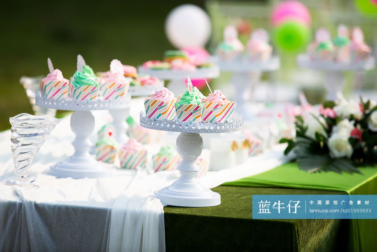 美味的纸杯蛋糕