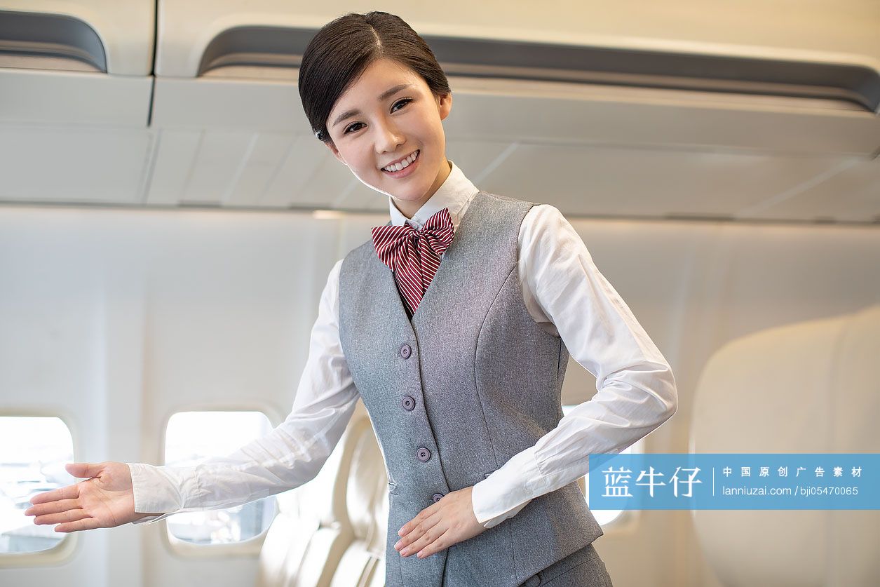 微笑的空姐
